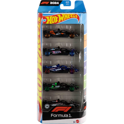 Hot Wheels Formula 1 5-Pack 1:64 Die-Cast Cars