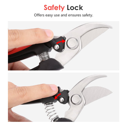 Housolution Pruning Shears Heavy Duty Garden Scissors
