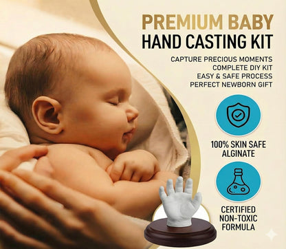 Hula Home Hand Casting Kit for Couples and Family with Mounting Plaque