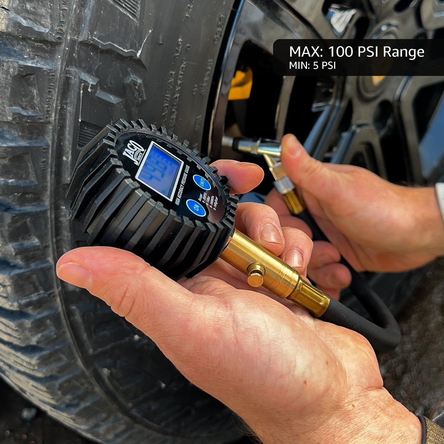 JACO ElitePro Digital Tire Pressure Gauge 100 PSI