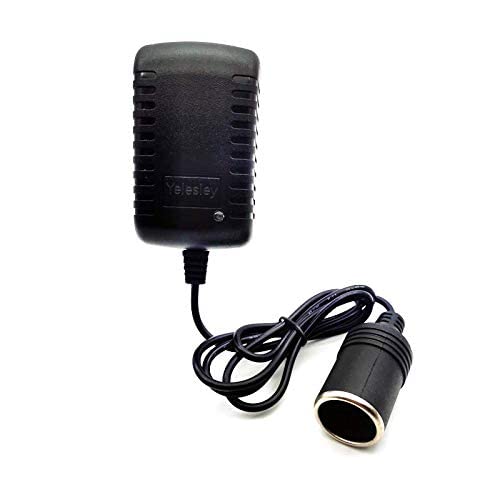 Lesleyye AC to DC Converter 12V 2A Car Adapter