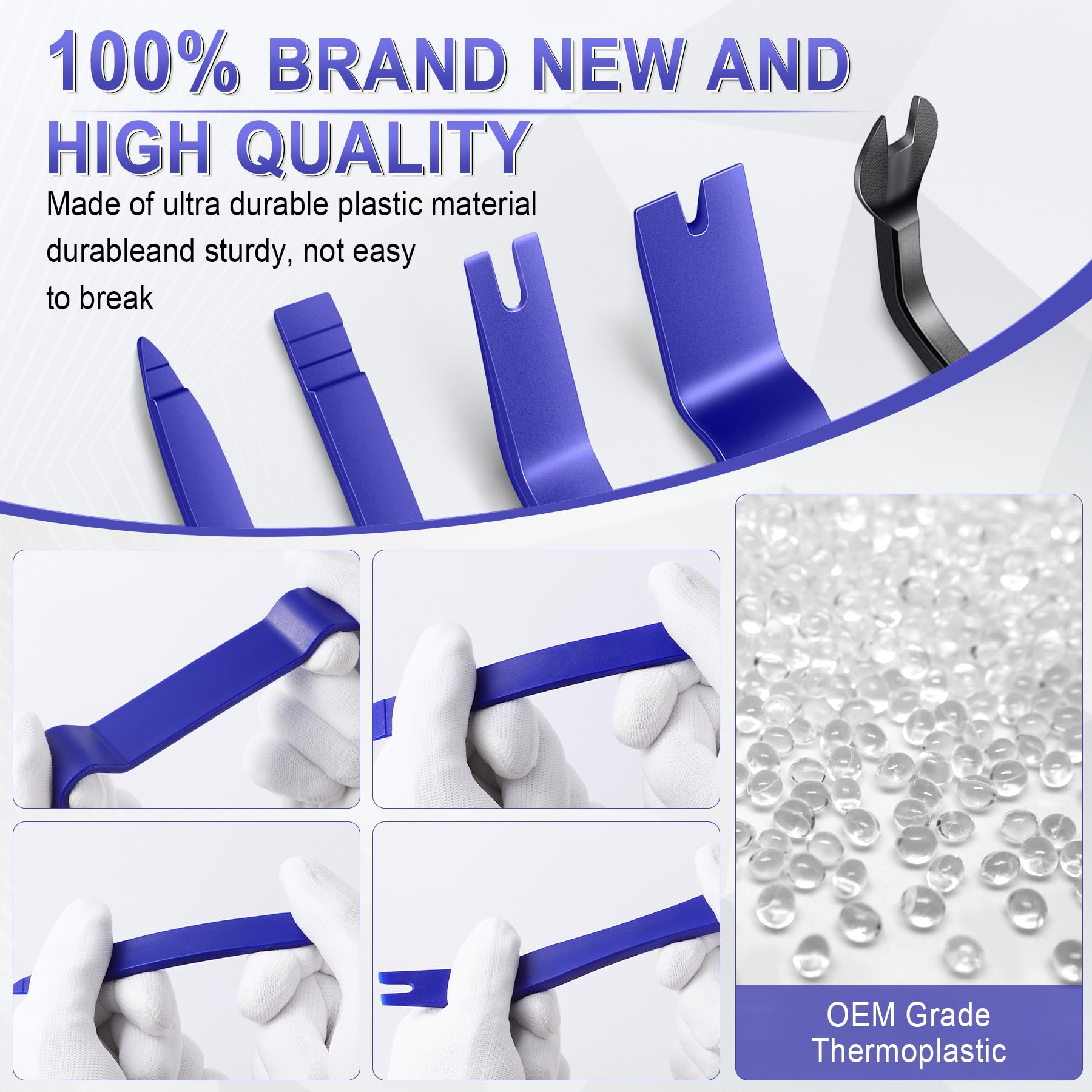 LivTee Trim Removal Tool Kit 5pcs No Scratch