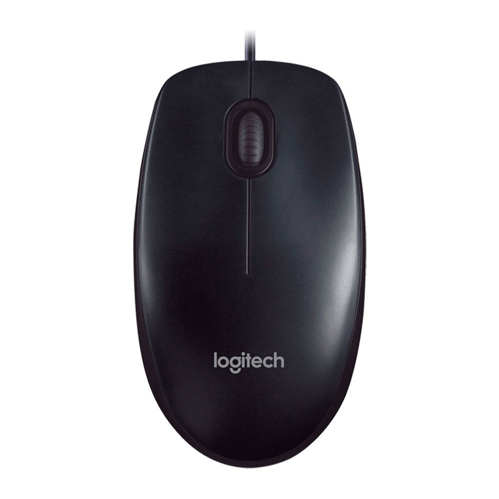 Logitech M90 USB Wired Mouse 1000 DPI Black
