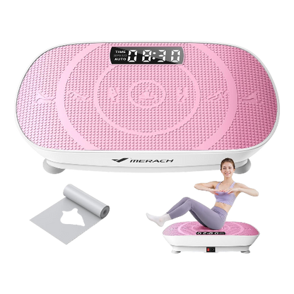MERACH Vibration Plate Exercise Machine Whole Body Workout with Bluetooth