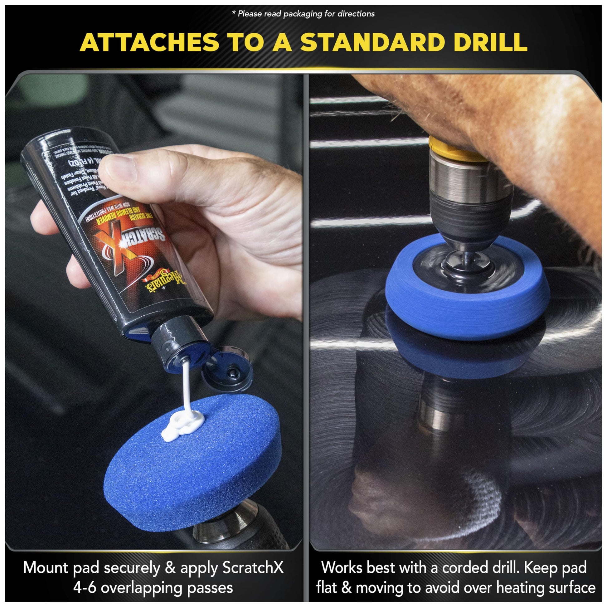 Meguiar’s Quik Scratch Eraser Kit Drill Attachment