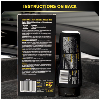 Meguiar’s Quik Scratch Eraser Kit Drill Attachment