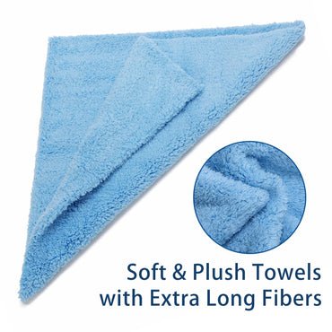 NEOCRE Microfiber Towels 30x60cm 450GSM 6-Pack