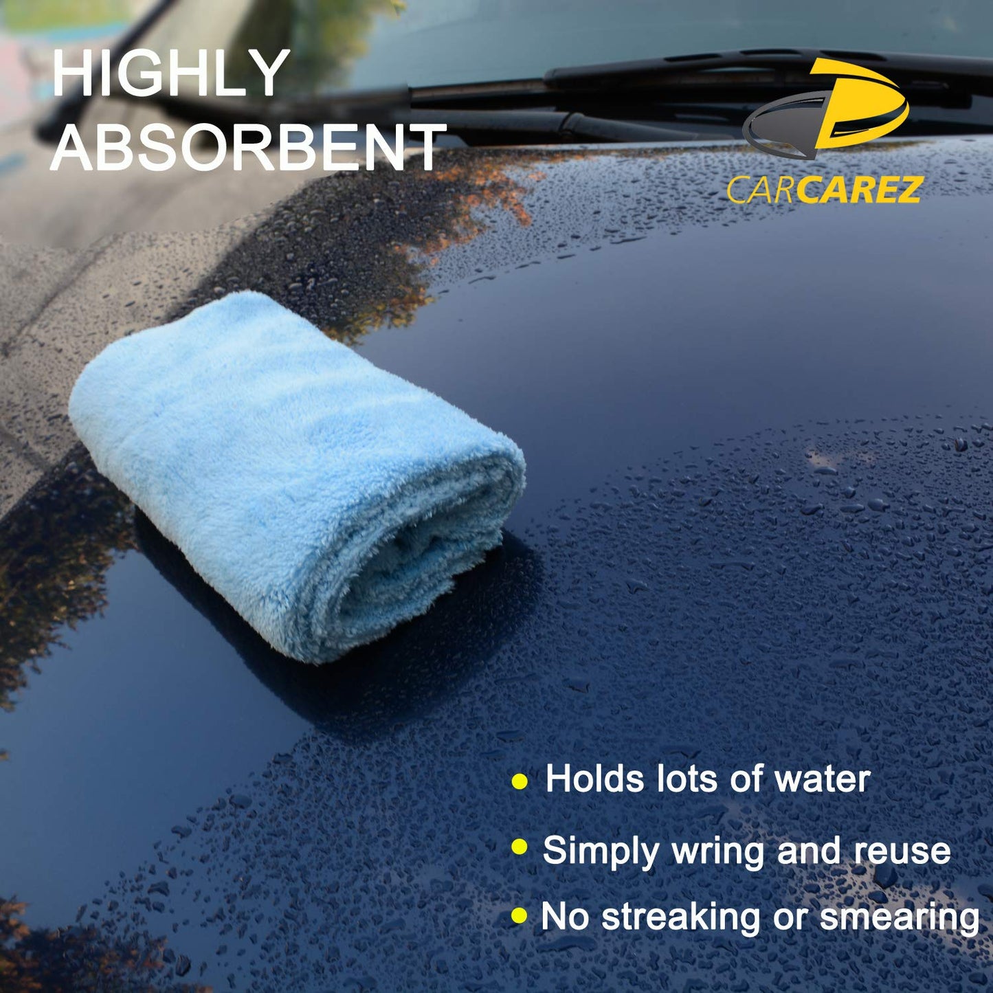 NEOCRE Microfiber Towels 30x60cm 450GSM 6-Pack