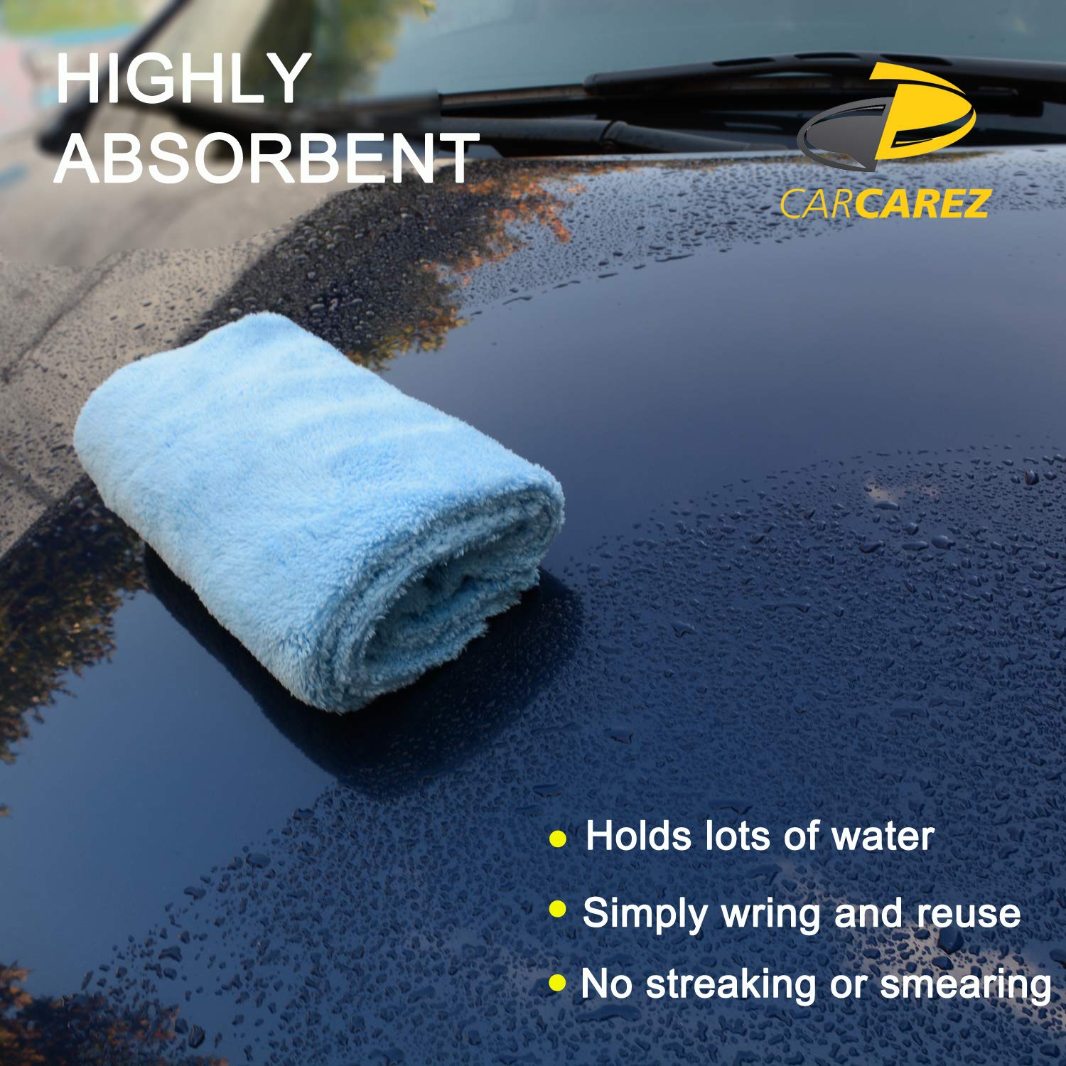 NEOCRE Microfiber Towels 30x60cm 450GSM 6-Pack