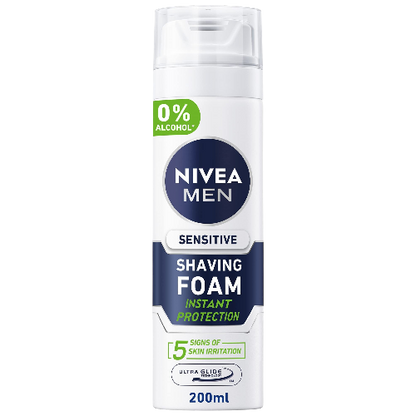 NIVEA MEN Sensitive Shaving Foam 200ml