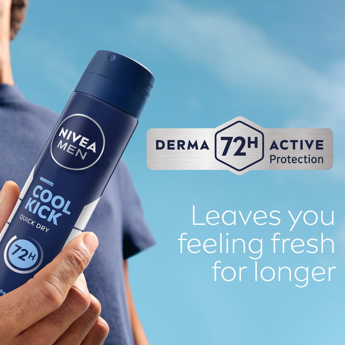 NIVEA MEN Cool Kick Deodorant Spray 150ml