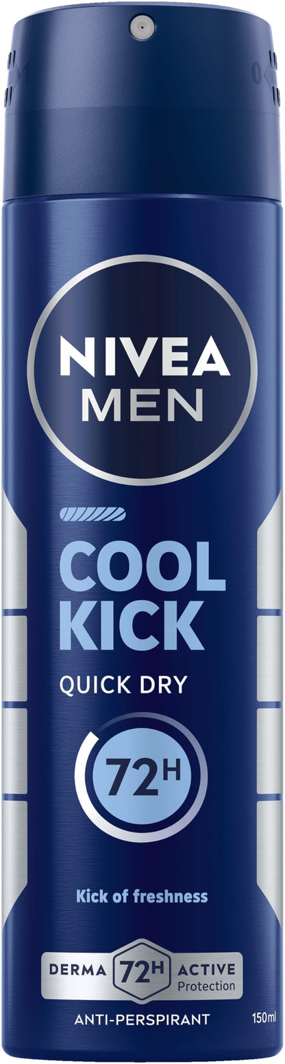 NIVEA MEN Cool Kick Deodorant Spray 150ml