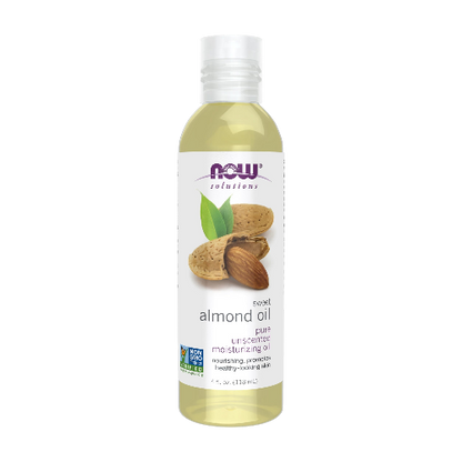 NOW Solutions Sweet Almond Oil 118ml Moisturizing