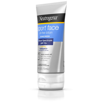 Neutrogena Sport Face Sunscreen SPF 70+ 2.5oz