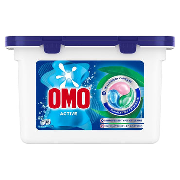 OMO Active 3-in-1 Laundry Capsules