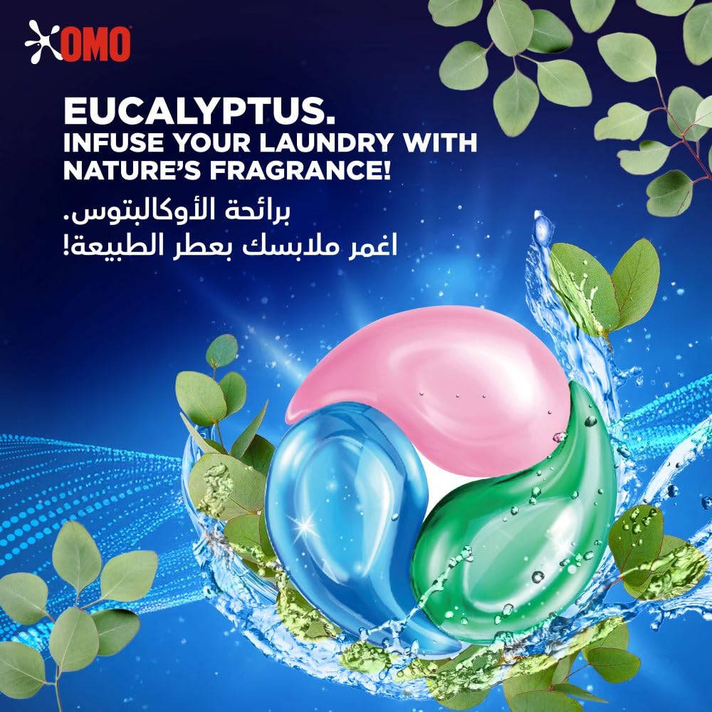 OMO Active 3-in-1 Laundry Capsules
