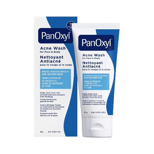 PanOxyl 4% Benzoyl Peroxide Acne Wash 85g