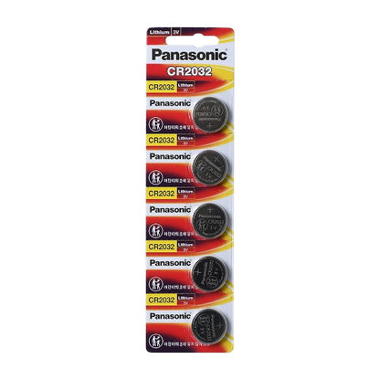 Panasonic CR2032 Lithium Coin Battery 3V