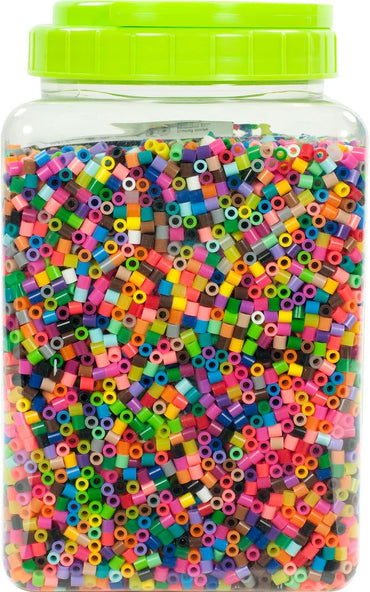 Perler Multi-Mix Fuse Beads Jar 22,000 Assorted Colors PER17000