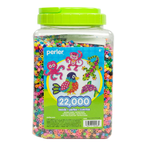 Perler Multi-Mix Fuse Beads Jar 22,000 Assorted Colors PER17000