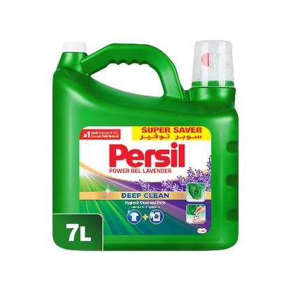 Persil Power Gel Laundry Detergent Lavender 7L