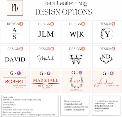 Personalized Leather Toiletry Bag for Men Custom Dopp Kit Travel Gift