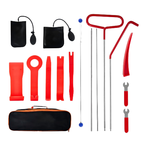 Portable Stainless Steel Pin Puller Tool Set 16PCS 68 Inch