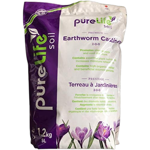 Premium Worm Castings 5L Organic Plant Fertilizer