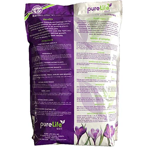 Premium Worm Castings 5L Organic Plant Fertilizer