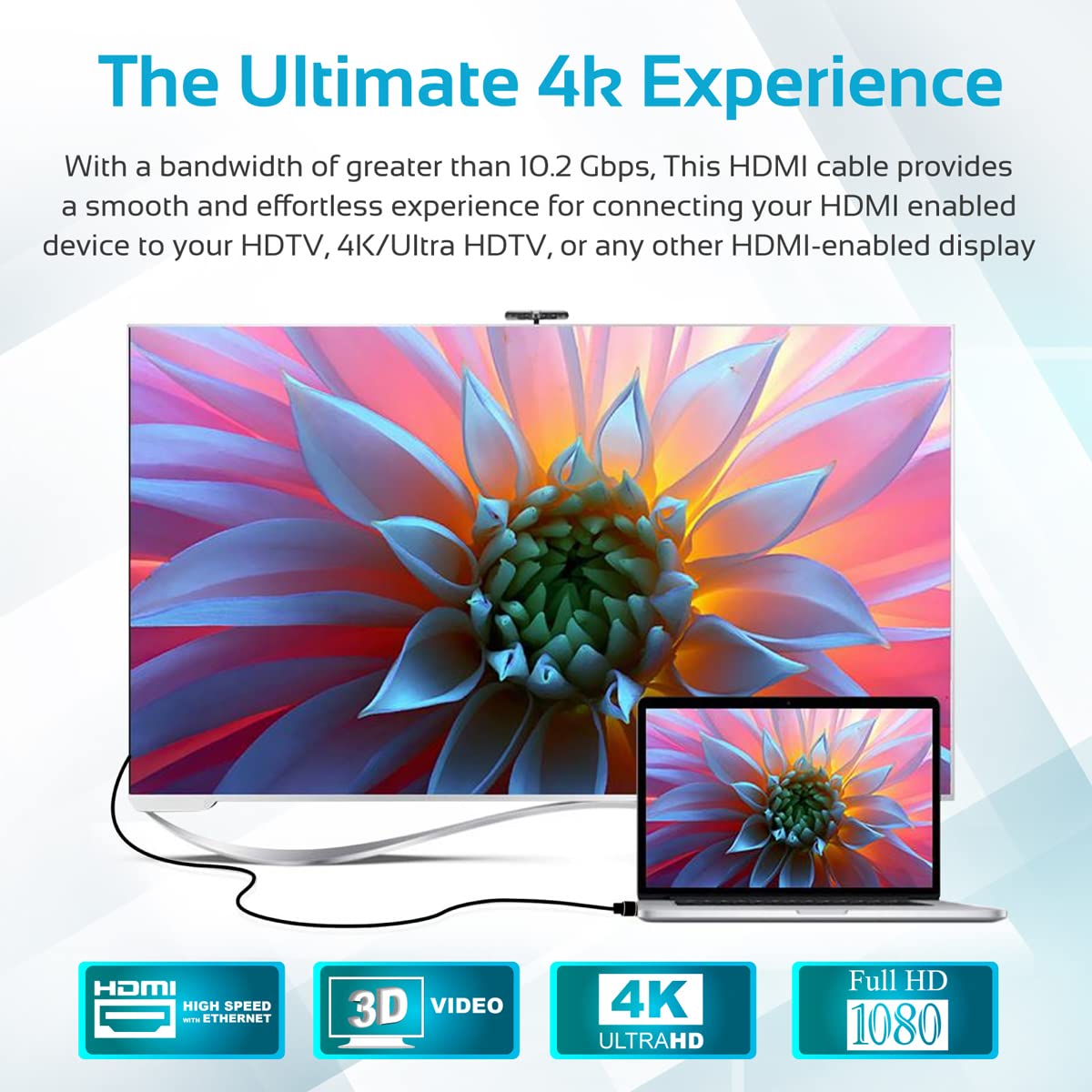 Promate Prolink4K1-300 HDMI Cable 3m 4K