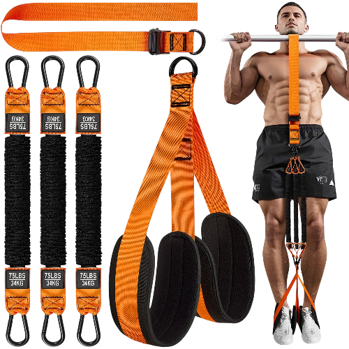 Pull Up Assist Resistance Band w/ Knee Support