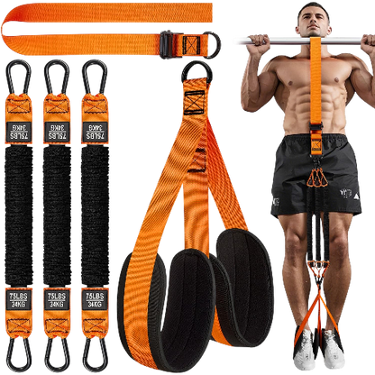 Pull Up Assist Resistance Band w/ Knee Support
