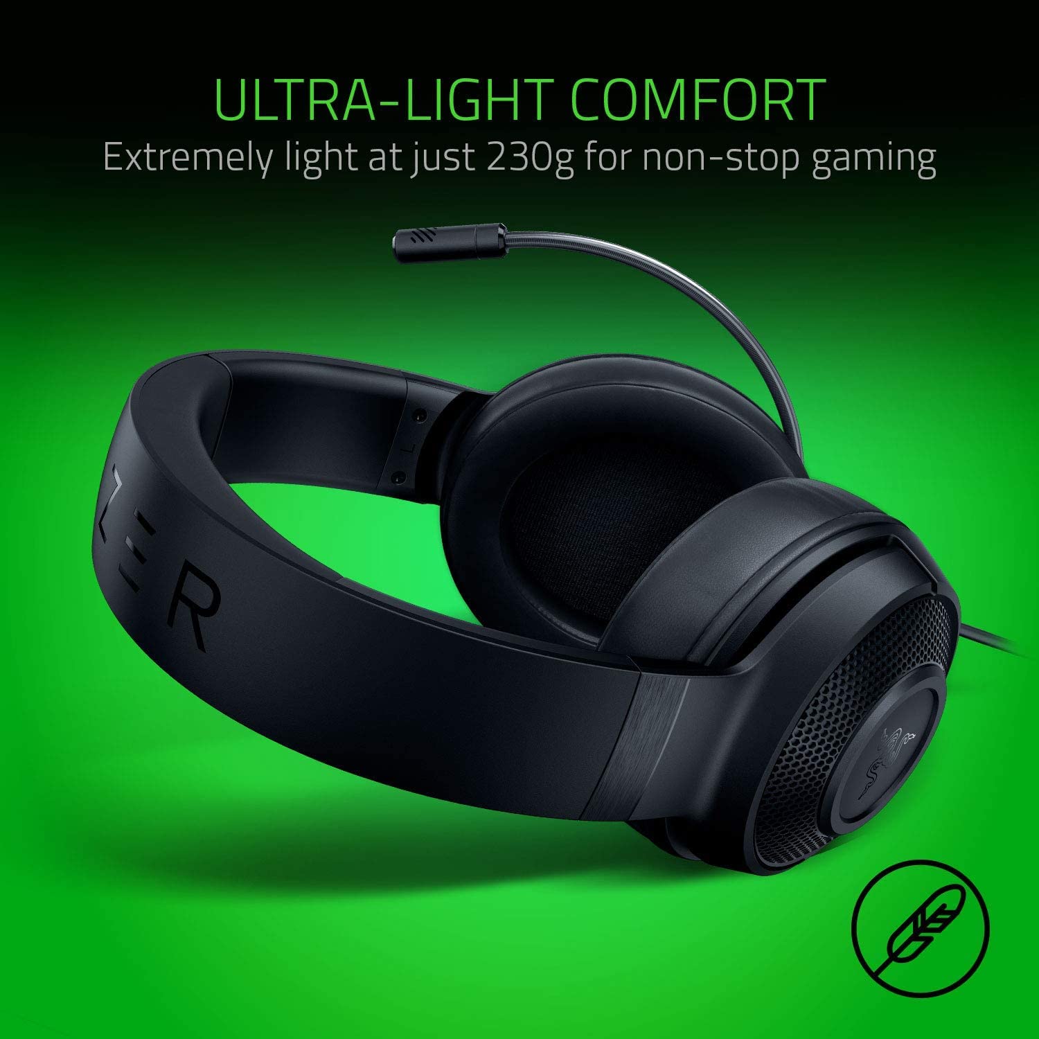 Razer Kraken X Lite Gaming Headset 7.1 Black