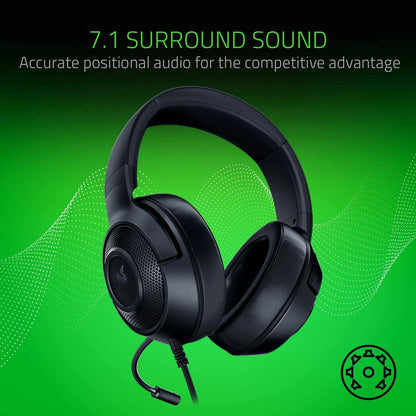 Razer Kraken X Lite Gaming Headset 7.1 Black