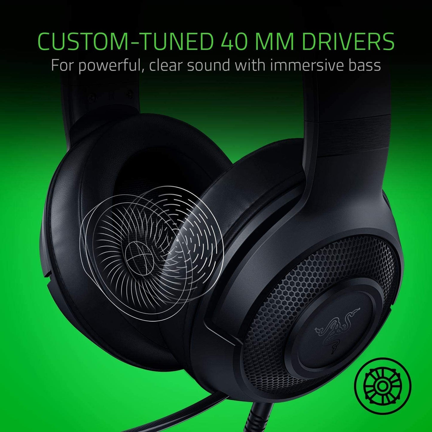 Razer Kraken X Lite Gaming Headset 7.1 Black