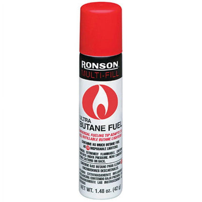 Ronson Ultra Butane Fuel 42g 2-Pack Multi-Fill