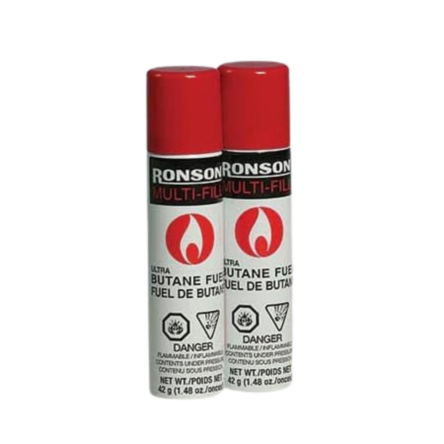 Ronson Ultra Butane Fuel 42g 2-Pack Multi-Fill