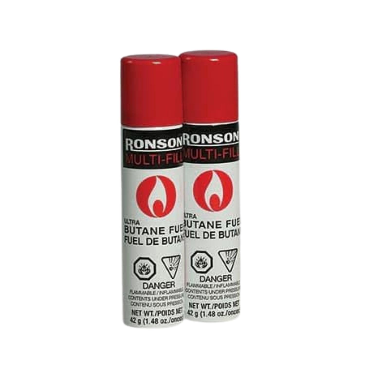 Ronson Ultra Butane Fuel 42g 2-Pack Multi-Fill