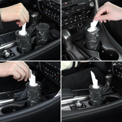 SINGARO Car Tissue Holder 4-Pack Cup Holder