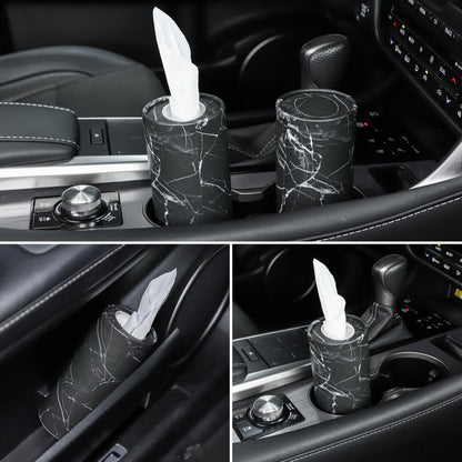 SINGARO Car Tissue Holder 4-Pack Cup Holder