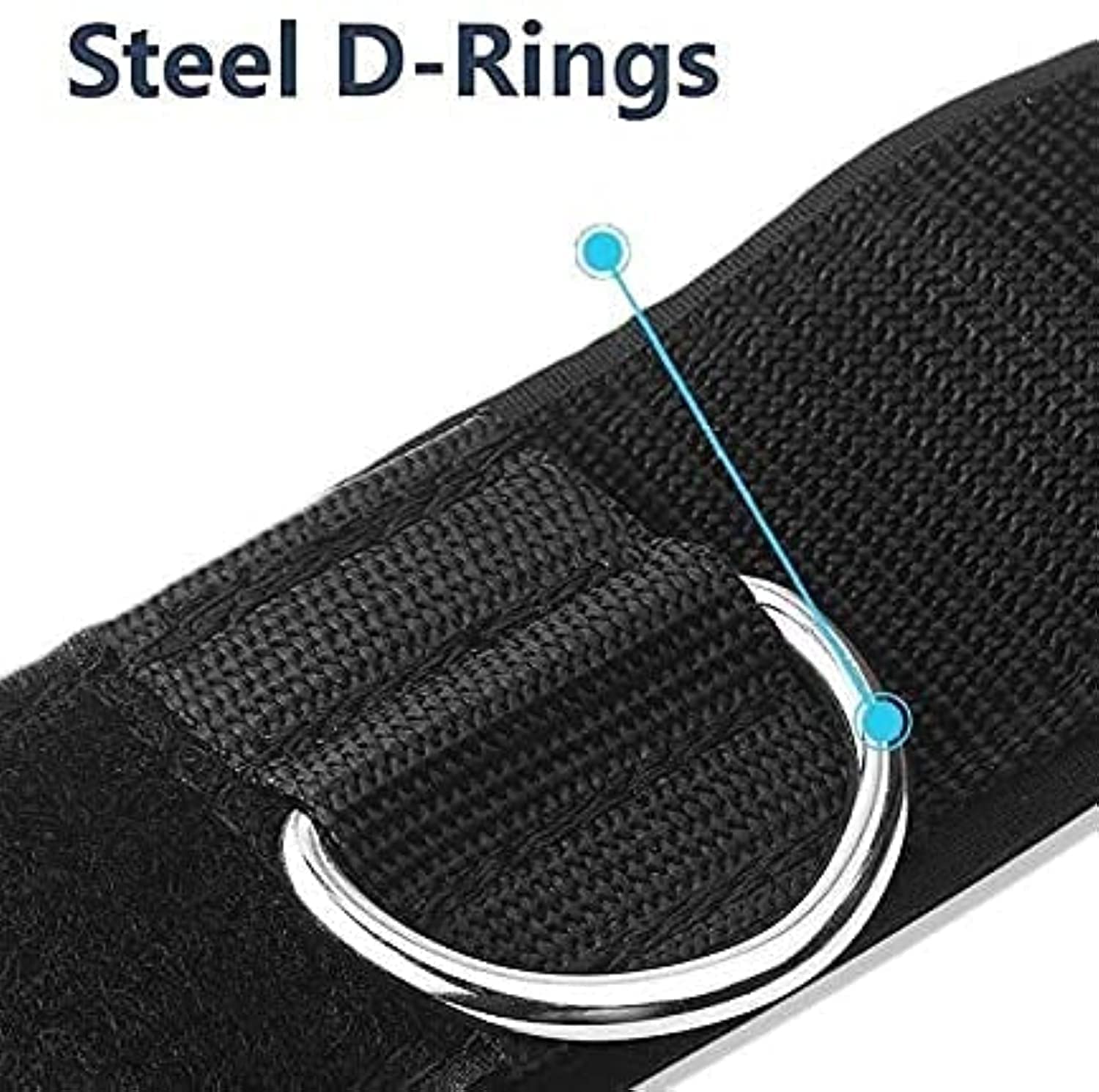 SYOSI Ankle Straps Cable Machine 2-Pack Padded