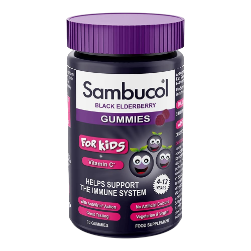 Sambucol Kids Elderberry Gummies Vitamin C 30ct