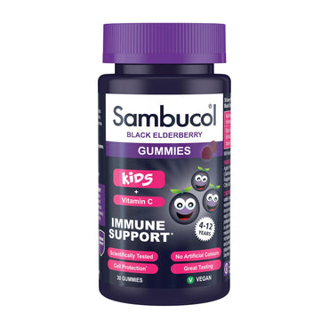 Sambucol Kids Elderberry Gummies Vitamin C 30ct