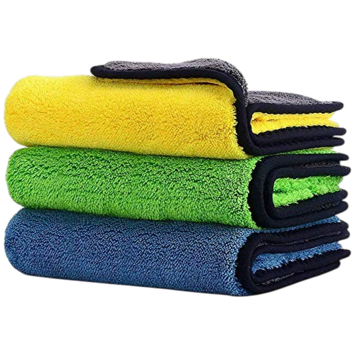 ShowTop Microfiber Car Drying Towels 3-Pack 40x30cm