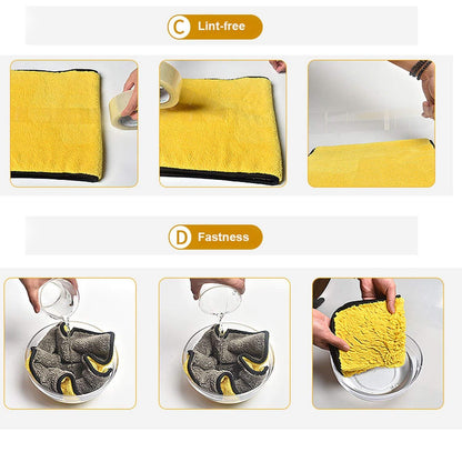 ShowTop Microfiber Car Drying Towels 3-Pack 40x30cm