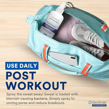 SkinSmart Antimicrobial Facial Cleanser 8 oz Hypochlorous Acid Spray