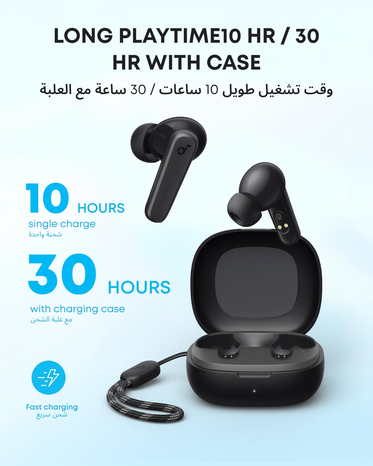 Soundcore R50i Wireless Earbuds Bluetooth 5.3 30H