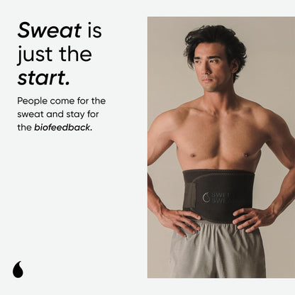 Sports Research Sweet Sweat Waist Trimmer Core Series Fitness Band