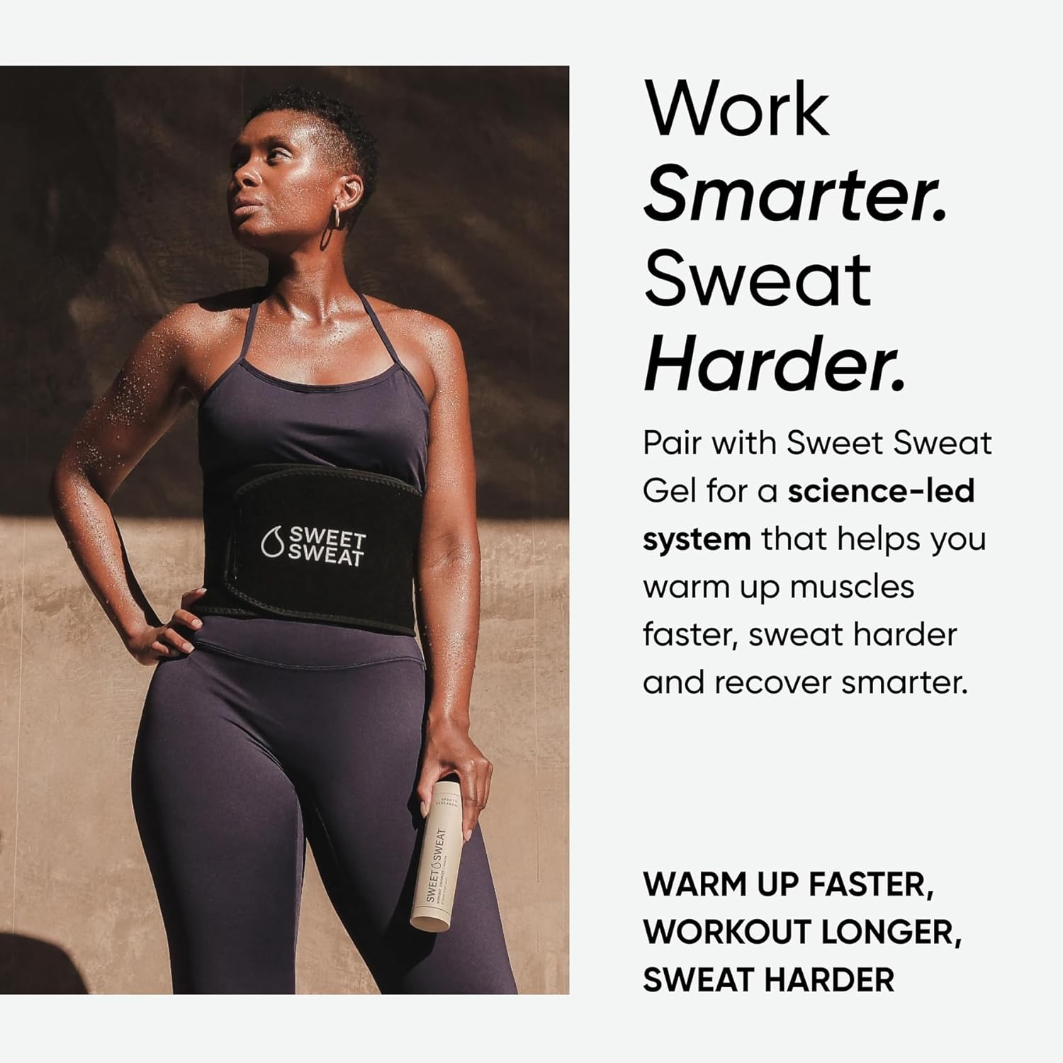 Sports Research Sweet Sweat Waist Trimmer Core Series for Women and Men