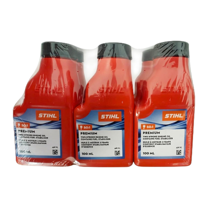 Stihl 2 Stroke Oil 100mL 6-Pack 50:1 Mix